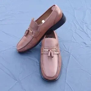 Stafford Men\'s Vintage Imported Loafers (Made in India) Stafford Dress Shoes - Etsy main image 4